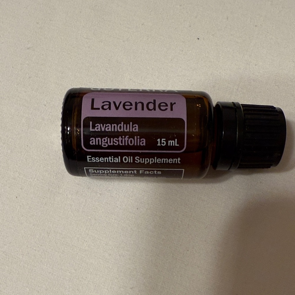 Doterra Lavender Essential Oil 15 mL - Brown and Purple